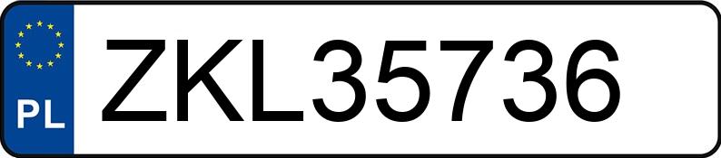 Numer rejestracyjny ZKL 35736 posiada MERCEDES-BENZ C 250 - ZKL35736
