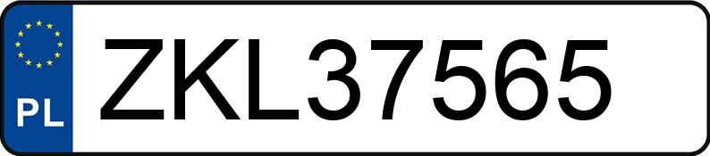 Numer rejestracyjny ZKL 37565 posiada AUDI A6 AVANT - ZKL37565