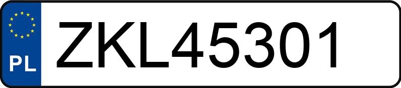 Numer rejestracyjny ZKL 45301 posiada CITROEN NEMO - ZKL45301 Numer rejestracyjny ZKL 45301 posiada CITROEN NEMO - ZKL45301