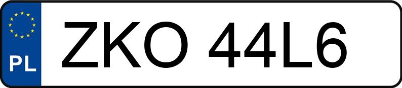 Numer rejestracyjny ZKO 44L6 posiada RENAULT Clio IV MR`17 E6 Alize Energy 120 TCe - ZKO44L6