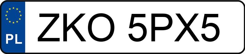 Numer rejestracyjny ZKO 5PX5 posiada AUDI A4 Avant 1.9 TDi Kat. MR`99 B5 Aut. - ZKO5PX5 Numer rejestracyjny ZKO 5PX5 posiada AUDI A4 Avant 1.9 TDi Kat. MR`99 B5 Aut. - ZKO5PX5