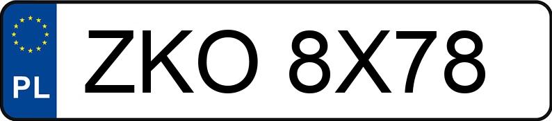 Numer rejestracyjny ZKO 8X78 posiada JUNAK Skutery Vintage-125 EU4 - ZKO8X78 Numer rejestracyjny ZKO 8X78 posiada JUNAK Skutery Vintage-125 EU4 - ZKO8X78