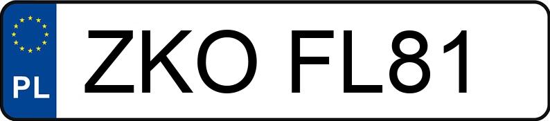 Numer rejestracyjny ZKO FL81 posiada VOLKSWAGEN Passat Alltrack 2.0 TDI-CR DPF MR`12 E5 Passat Alltrack 2.0 TDI-CR DPF MR`12 E5 - ZKOFL81