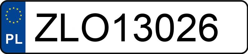 Numer rejestracyjny ZLO 13026 posiada FORD FIESTA - ZLO13026 Numer rejestracyjny ZLO 13026 posiada FORD FIESTA - ZLO13026