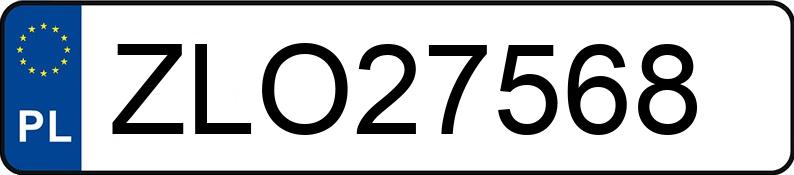 Numer rejestracyjny ZLO 27568 posiada VOLKSWAGEN Golf V 2.0 TDI MR`03 E4 Comfortline 4MOTION - ZLO27568