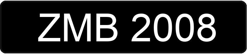 Numer rejestracyjny ZMB 2008 posiada TOYOTA  - ZMB2008