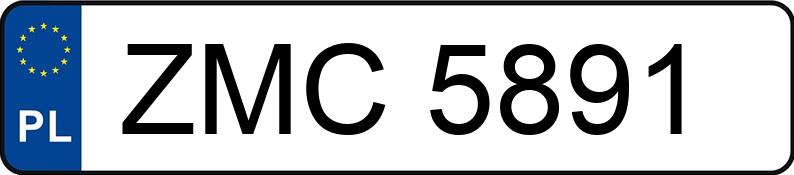 Numer rejestracyjny ZMC 5891 posiada FSM-BIELSKO B. POLSKI FIAT 126P 650 - ZMC5891