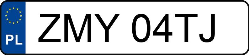 Numer rejestracyjny ZMY 04TJ posiada VOLKSWAGEN Polo IV TDI MR`02 E3 Trendline - ZMY04TJ