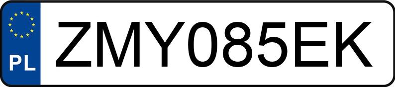 Numer rejestracyjny ZMY 085EK posiada AUDI A3 Sportback 1.6 TDi DPF MR`09 E4 8P Ambiente - ZMY085EK