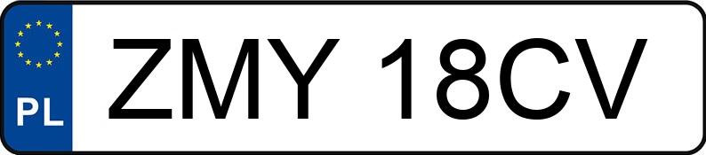 Numer rejestracyjny ZMY 18CV posiada PEUGEOT 406 2,0 KAT - ZMY18CV Numer rejestracyjny ZMY 18CV posiada PEUGEOT 406 2,0 KAT - ZMY18CV