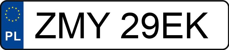 Numer rejestracyjny ZMY 29EK posiada AUDI C4 - ZMY29EK Numer rejestracyjny ZMY 29EK posiada AUDI C4 - ZMY29EK