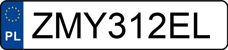 Numer rejestracyjny ZMY 312EL posiada RENAULT Clio IV Grandtour MR`13 E5 Expression 75 - ZMY312EL