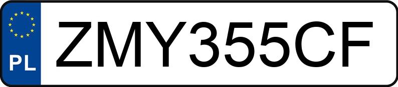 Numer rejestracyjny ZMY 355CF posiada PEUGEOT 308 II HDI MR`13 E6 Allure - ZMY355CF