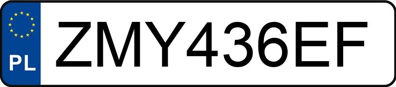 Numer rejestracyjny ZMY 436EF posiada VOLKSWAGEN Golf V 2.0 TDI MR`03 E4 Trendline - ZMY436EF Numer rejestracyjny ZMY 436EF posiada VOLKSWAGEN Golf V 2.0 TDI MR`03 E4 Trendline - ZMY436EF