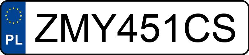 Numer rejestracyjny ZMY 451CS posiada BMW 525 Touring Diesel Kat. MR`01 E3 E39 525 Touring Diesel Kat. MR`01 E3 E39 - ZMY451CS