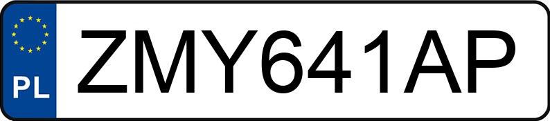 Numer rejestracyjny ZMY 641AP posiada VOLKSWAGEN Passat B6 2.0 TDI MR`05 E4 Highline - ZMY641AP