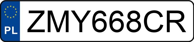 Numer rejestracyjny ZMY 668CR posiada BMW X3 Diesel MR`07 E4 E83 3.0D - ZMY668CR Numer rejestracyjny ZMY 668CR posiada BMW X3 Diesel MR`07 E4 E83 3.0D - ZMY668CR