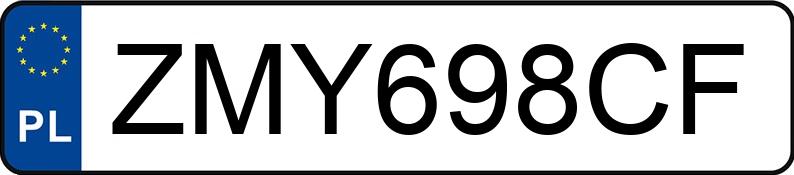 Numer rejestracyjny ZMY 698CF posiada AUDI A2 1.4 TDi Kat. MR`02 E3 8Z A2 1.4 TDi Kat. MR`02 E3 8Z - ZMY698CF