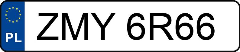 Numer rejestracyjny ZMY 6R66 posiada OPEL ASTRA - ZMY6R66