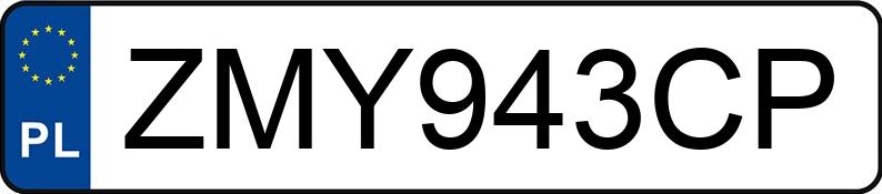 Numer rejestracyjny ZMY 943CP posiada AUDI A4 - ZMY943CP Numer rejestracyjny ZMY 943CP posiada AUDI A4 - ZMY943CP