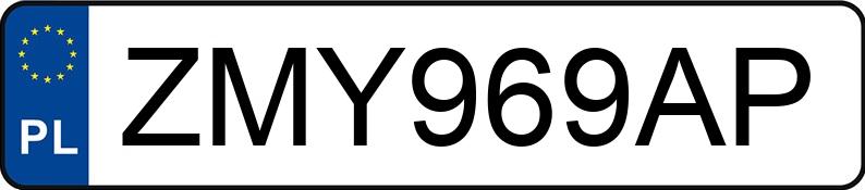 Numer rejestracyjny ZMY 969AP posiada PEUGEOT 5008 HDI MR`10 E5 Active - ZMY969AP