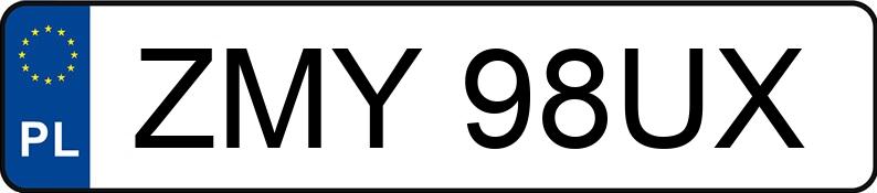 Numer rejestracyjny ZMY 98UX posiada PEUGEOT 307 - ZMY98UX