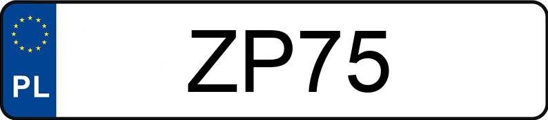 Numer rejestracyjny ZP 75 posiada FIAT FREEMONT - ZP75