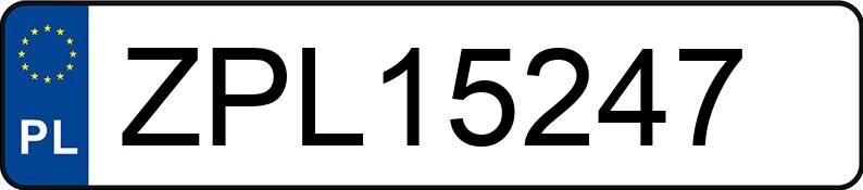 Numer rejestracyjny ZPL 15247 posiada OPEL Vectra B 1.6i Kat. MR`95 GL Plus - ZPL15247 Numer rejestracyjny ZPL 15247 posiada OPEL Vectra B 1.6i Kat. MR`95 GL Plus - ZPL15247