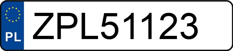 Numer rejestracyjny ZPL 51123 posiada SKODA FABIA - ZPL51123 Numer rejestracyjny ZPL 51123 posiada SKODA FABIA - ZPL51123