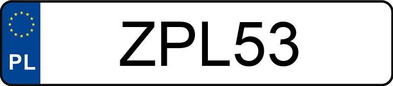Numer rejestracyjny ZPL 53 posiada BIAŁORUŚ MTZ 550 - ZPL53
