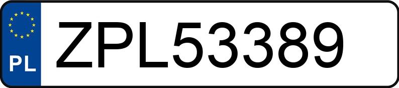 Numer rejestracyjny ZPL 53389 posiada VOLKSWAGEN PASSAT - ZPL53389 Numer rejestracyjny ZPL 53389 posiada VOLKSWAGEN PASSAT - ZPL53389