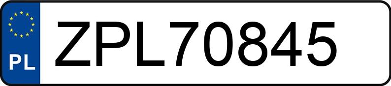 Numer rejestracyjny ZPL 70845 posiada ALFA ROMEO 159 1.9 JTDM-jet DPF MR`05 E4 939 Progression - ZPL70845