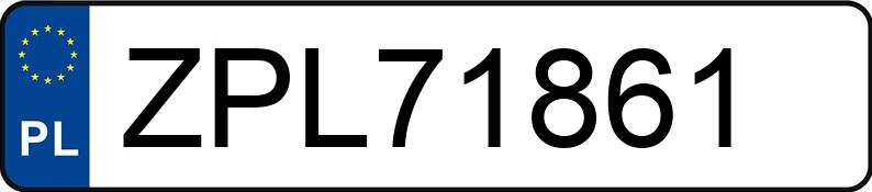 Numer rejestracyjny ZPL 71861 posiada FIAT Ducato 40 2.3 M-jet Kat. E4 4.0t Ducato 40 2.3 M-jet Kat. E4 4.0t - ZPL71861