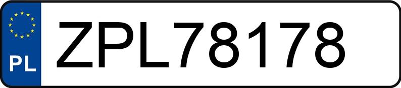Numer rejestracyjny ZPL 78178 posiada SEAT ALTEA - ZPL78178 Numer rejestracyjny ZPL 78178 posiada SEAT ALTEA - ZPL78178