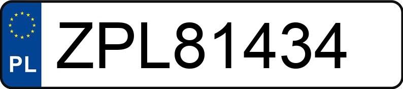 Numer rejestracyjny ZPL 81434 posiada PEUGEOT 3008 - ZPL81434 Numer rejestracyjny ZPL 81434 posiada PEUGEOT 3008 - ZPL81434