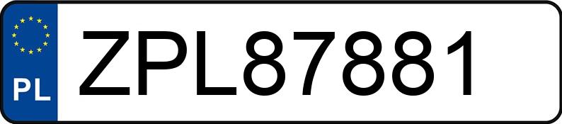 Numer rejestracyjny ZPL 87881 posiada VOLKSWAGEN NEW BEETLE 2.0 KAT - ZPL87881