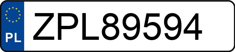 Numer rejestracyjny ZPL 89594 posiada AUDI A6 LIMOUSINE - ZPL89594