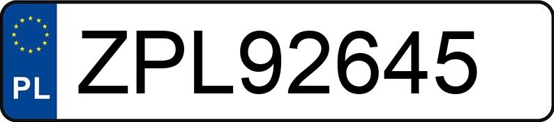 Numer rejestracyjny ZPL 92645 posiada OPEL INSIGNIA - ZPL92645 Numer rejestracyjny ZPL 92645 posiada OPEL INSIGNIA - ZPL92645