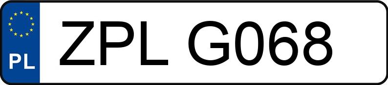 Numer rejestracyjny ZPL G068 posiada VOLKSWAGEN Golf II 1.8i GTI - ZPLG068