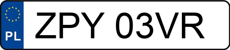 Numer rejestracyjny ZPY 03VR posiada MERCEDES-BENZ S 420 126 SEL - ZPY03VR