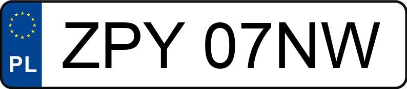 Le numéro d’enregistrement ZPY 07NW a HYUNDAI ix35 1.6 GDI MR`13 E5 Comfort - ZPY07NW