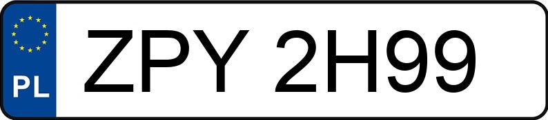 Numer rejestracyjny ZPY 2H99 posiada BMW 520I - ZPY2H99 Numer rejestracyjny ZPY 2H99 posiada BMW 520I - ZPY2H99