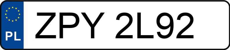 Numer rejestracyjny ZPY 2L92 posiada VOLKSWAGEN Touareg 3.0 TDi DPF MR`02 E4 Touareg 3.0 TDi DPF MR`02 E4 - ZPY2L92