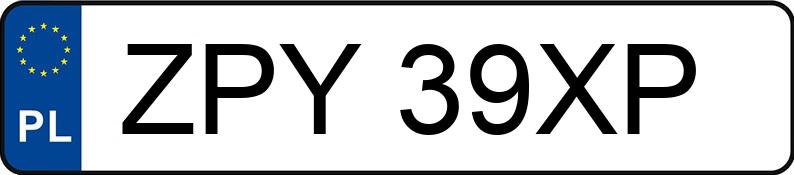 Numer rejestracyjny ZPY 39XP posiada AUDI A6 Avant Quattro 3.0 TDi MR`04 E3 4F A6 Avant Quattro 3.0 TDi MR`04 E3 4F - ZPY39XP