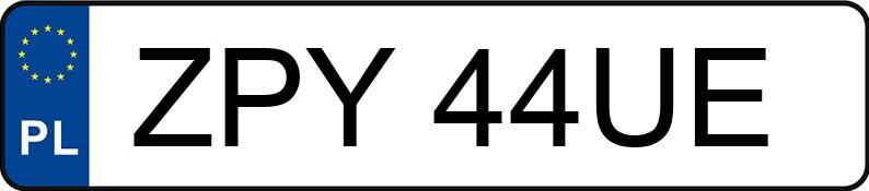 Numer rejestracyjny ZPY 44UE posiada OPEL Corsa E 1.4 MR`14 E6 Cosmo - ZPY44UE