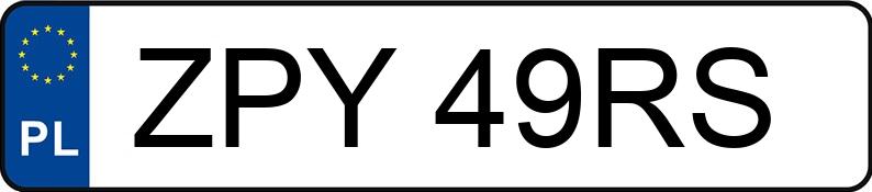 Numer rejestracyjny ZPY 49RS posiada BMW 530 Touring Diesel Kat. MR`95 E39 530 Touring Diesel Kat. MR`95 E39 - ZPY49RS