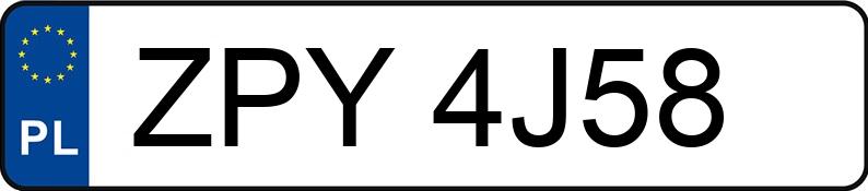 Numer rejestracyjny ZPY 4J58 posiada OPEL Astra IV Sports Tourer 1.6 CDTI MR`11 E5 Sport - ZPY4J58