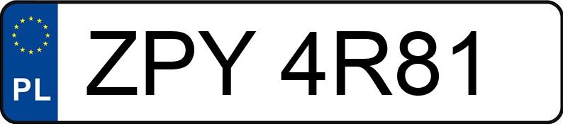Die Registrierungsnummer ZPY 4R81 hat SKODA Superb 1.9 TDI MR`02 E3 Comfort Tiptronic - ZPY4R81