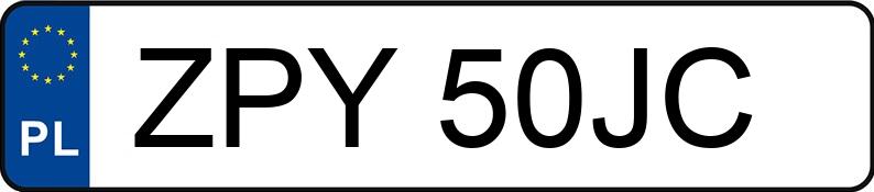 Numer rejestracyjny ZPY 50JC posiada TOYOTA Corolla Hatchback MR`97 E3 Linea Terra - ZPY50JC