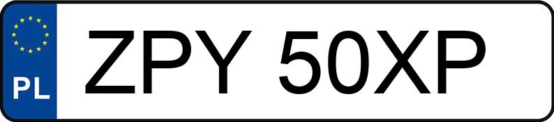 Numer rejestracyjny ZPY 50XP posiada MERCEDES-BENZ E 200 Kompressor Kat. MR`02 E3 211 Elegance - ZPY50XP